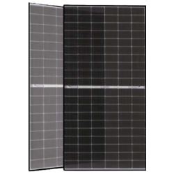 SUN-EARTH 480W - model DXM8-60H N-TYPE BIFACIAL / czarna rama